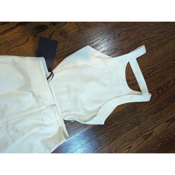 StyleStalker Revolve True Romance White Open Back Mini Dress NWT - Picture 5 of 6